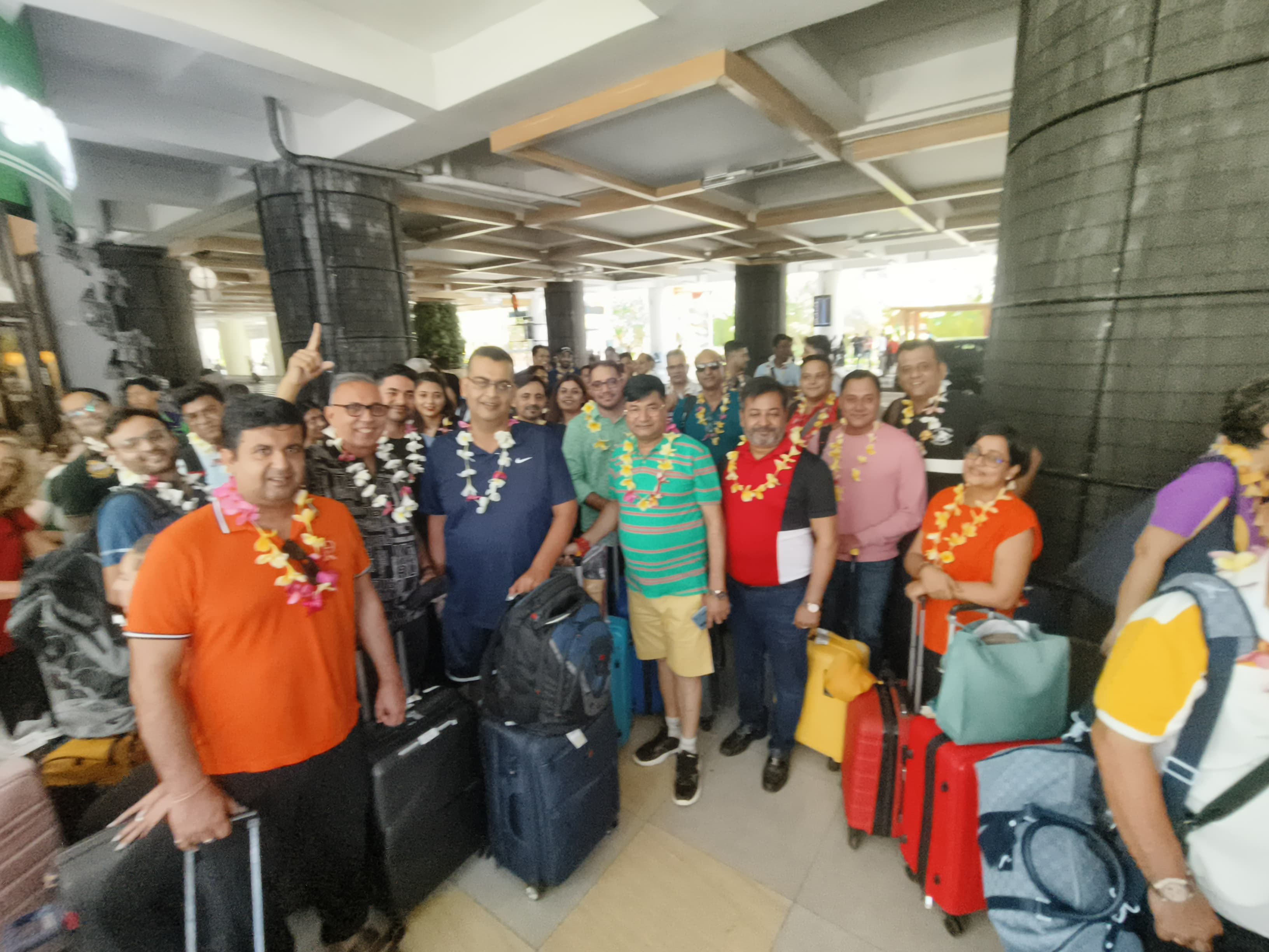 Large Group Arrival